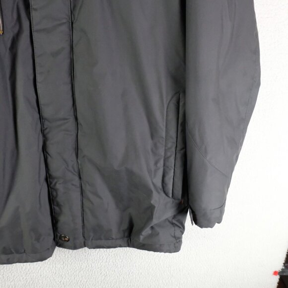 Bugatti Jacket Mens 46R Large Gray Insulated Park Winter Hooded Outdoor - Picture 4 of 12